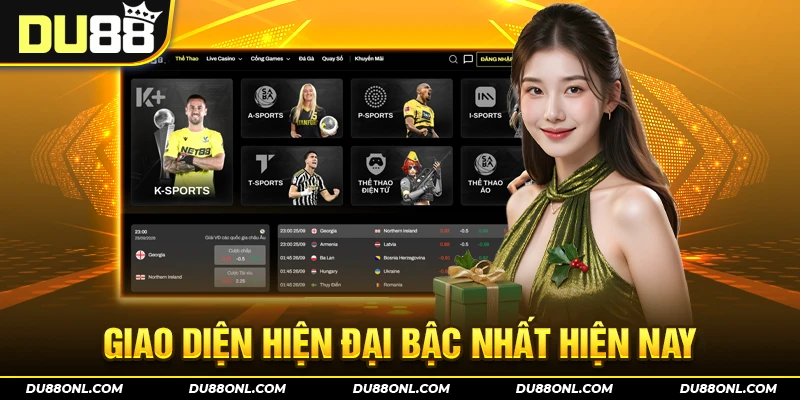Giao diện hiện đại bâc nhất